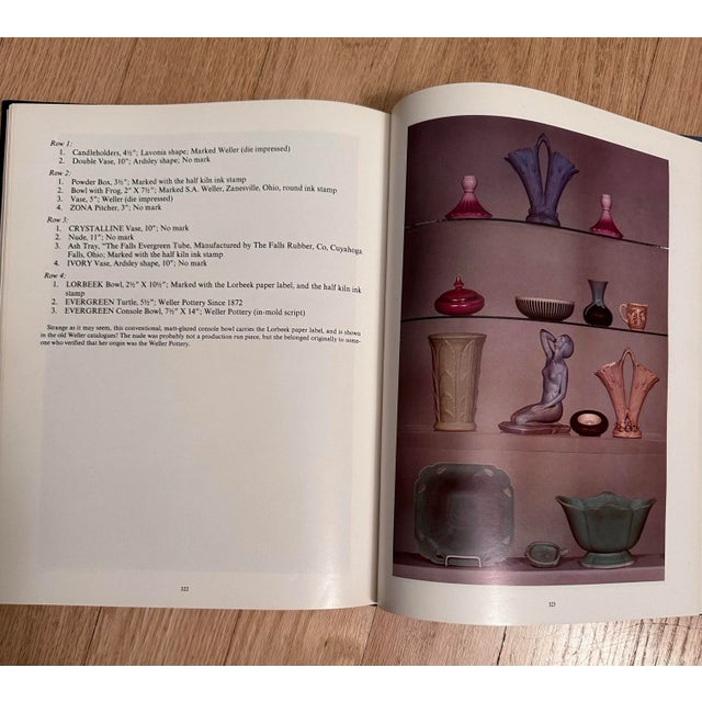 The Collectors Encyclopedia of Weller Pottery Hardcover Book 1979 For Sale - Image 6 of 12
