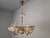 Original mid-century chandelier produced in Czechoslovakia circa 1960 using high-quality glass from the renowned Železný...