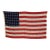 Vintage 48 Star American Flag Cotton Sewn Wwii Wwi & Korea Americana Banner 46 X 74 For Sale