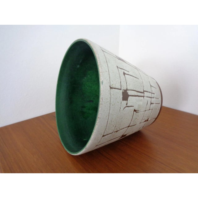 1970s Large Lava Ceramic Cachepot, 1970s For Sale - Image 5 of 14