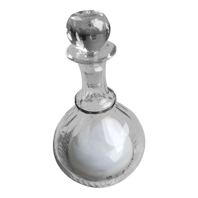 Antique Crystal Musical Decanter For Sale