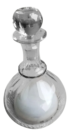 Antique Crystal Musical Decanter