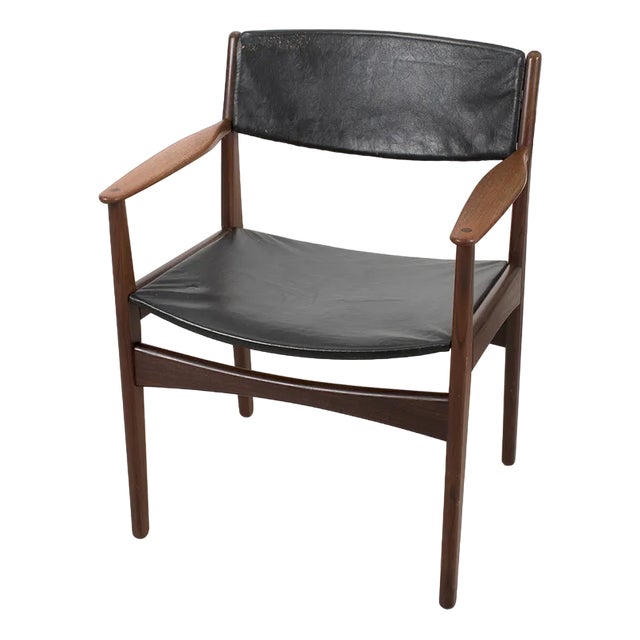 Mid-Century Desk Chair by Poul Volther for Frem Røjle For Sale