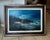A spectacular and highly dramatic mid-20th century coastal seascape oil painting titled "Moonrise Depoe Bay" by the...