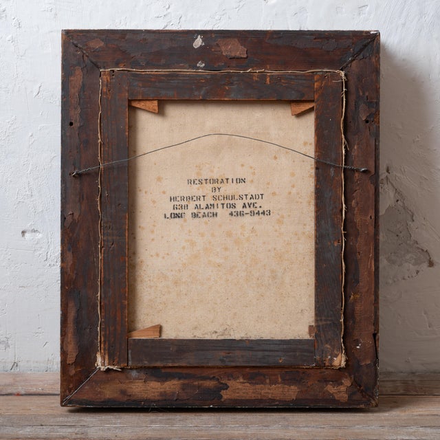 A Biedermeier Portrait of Children by Robert Schwedler, 1845 For Sale - Image 11 of 11