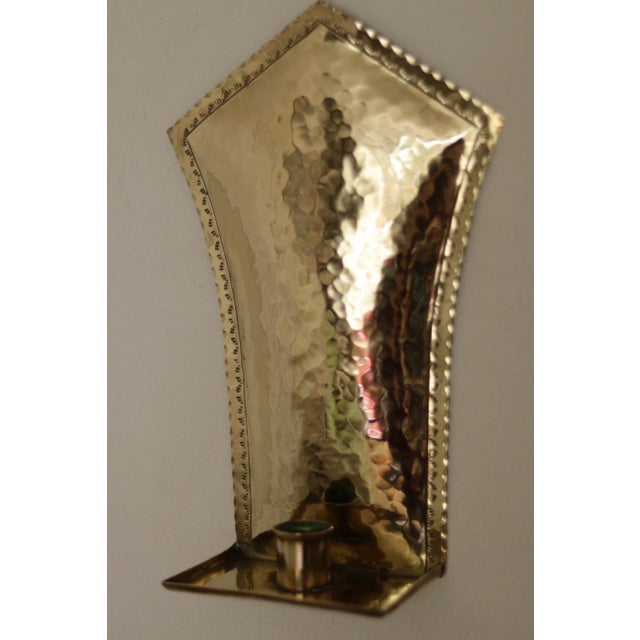 Mid-Century Modern Swedish Brass Sconces, Set of 2 For Sale - Image 14 of 18