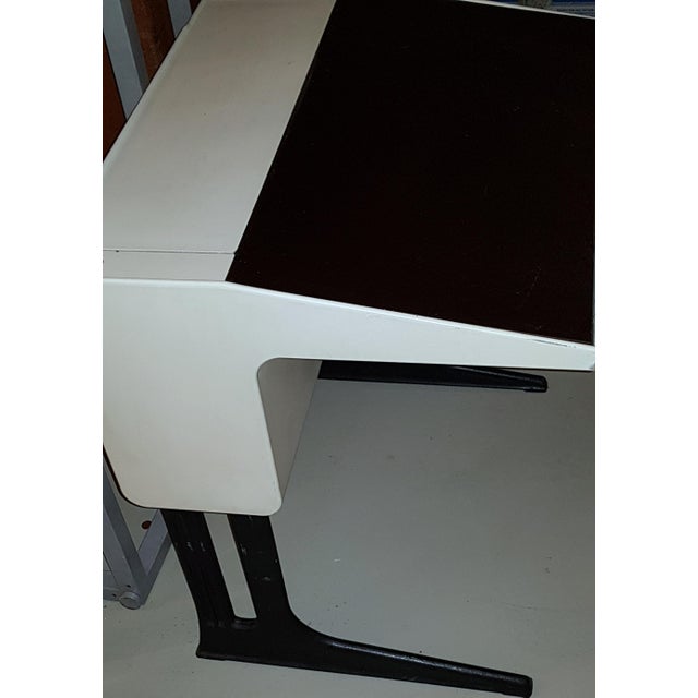 Plastic Elmar Children's Writing Desk & Chair by Luigi Colani for Flötotto, 1970s, Set of 2 For Sale - Image 7 of 8
