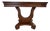 Lexington Regency Style Console Table With Lyre Base in Cherry For Sale