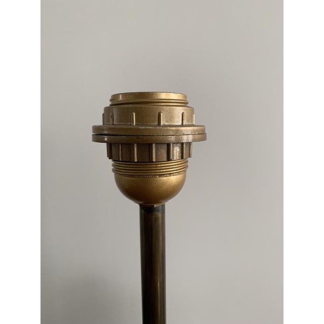 French Cast Bronze Table Lamp, 1970 For Sale - Image 11 of 13