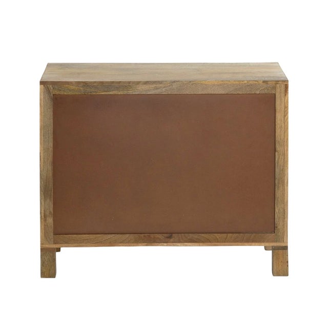 Wood Loomlan Nayven Wood Two Doors Accent Cabinet For Sale - Image 7 of 7