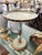 Italian 19th Century Petite Turquoise Florentine Table For Sale - Image 3 of 3