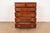 1960s Henkel Harris Georgian Solid Cherry Wood Highboy Dresser, Circa 1960s For Sale - Image 5 of 12
