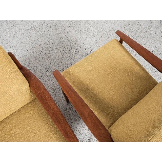 Midcentury Danish Easy Chairs in Teak attributed to Arne Vodder for Glostrup 1960s For Sale - Image 6 of 12