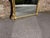 Antique English Gilt Hour Glass Ribbed Framed Overmantle Mirror, 19th Century For Sale - Image 3 of 8
