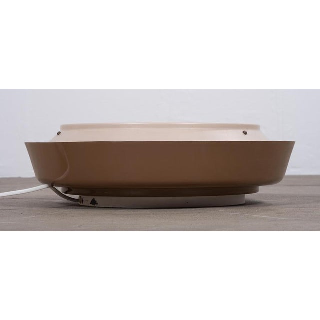 Brown Mirror Wall Lamp from Lyfa, 1960s For Sale - Image 8 of 12