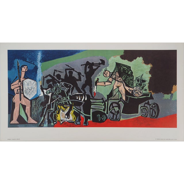 After Pablo Picasso, War, 1969, Photolithographie For Sale - Image 8 of 8