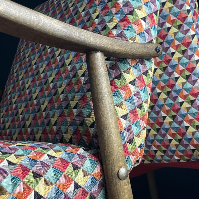 Mid-Century Bobi Armchair from Meblo, Former Yugoslavia, 1960s, Set of 2 For Sale - Image 6 of 18