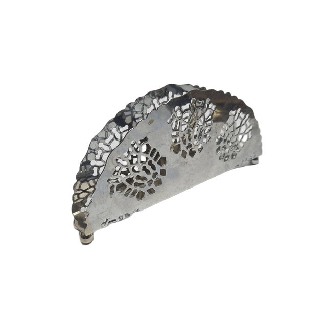 Art Deco Napkin Holder, Poland, 1950s, in Very Good conditions. Designed 1920 to 1949
