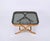 Wood Bamboo and Rattan Coffee Table with Smoked Glass Top by Vivai del Sud, Italy, 1960s For Sale - Image 7 of 16