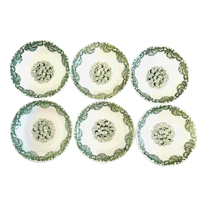 Vintage Royal China National Brotherhood of Operative Potters Dessert Bowls- Set of 6