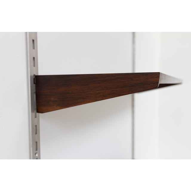 Feldballes Møbelfabrik Vintage Danish Rosewood Wall Unit by Kai Kristiansen for FM, 1960s For Sale - Image 4 of 18