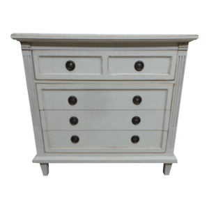 Gustavian Style 4 Drawer Chest
