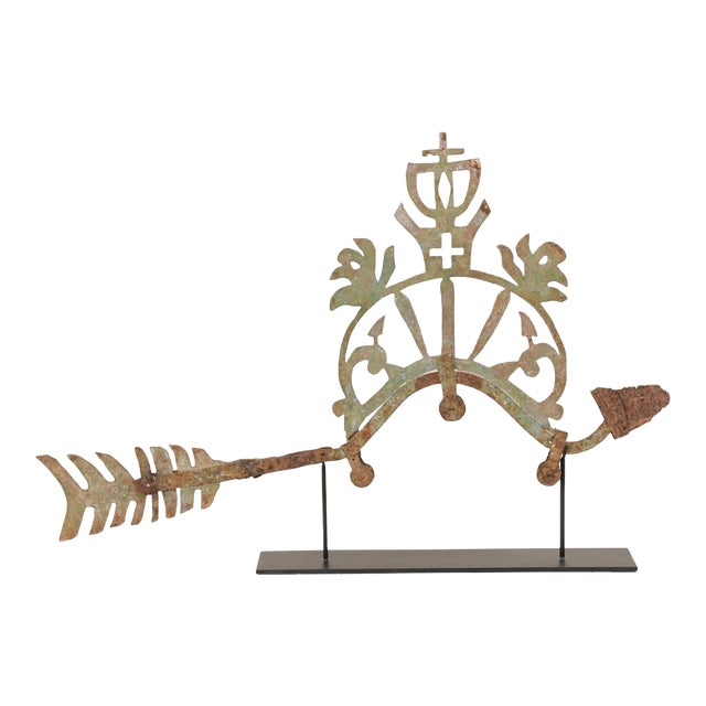 19th Ornamental Bird Fragment on Stand For Sale