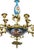Louis XVI Style Sevres Porcelain Chandelier for 15 Candles For Sale - Image 5 of 8