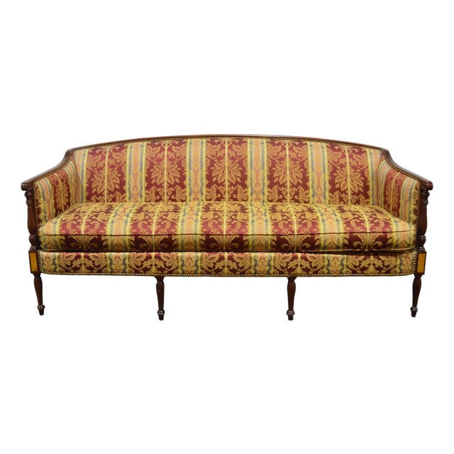 Vintage Upholstered Sofa For Sale