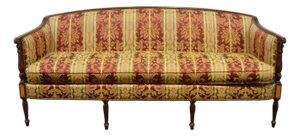 Vintage Upholstered Sofa