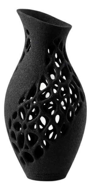 Blacksand Lab 3D-Printed Sand Lattice Vase by Blacksand Lab