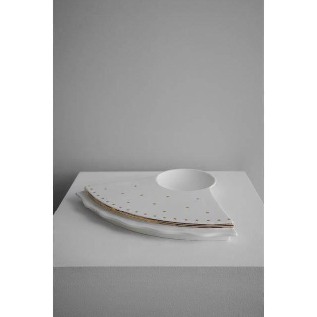 Ceramic Porcelain Breakfast Set by Bořek Šípek for Driade, 1990s, Set of 6 For Sale - Image 7 of 9