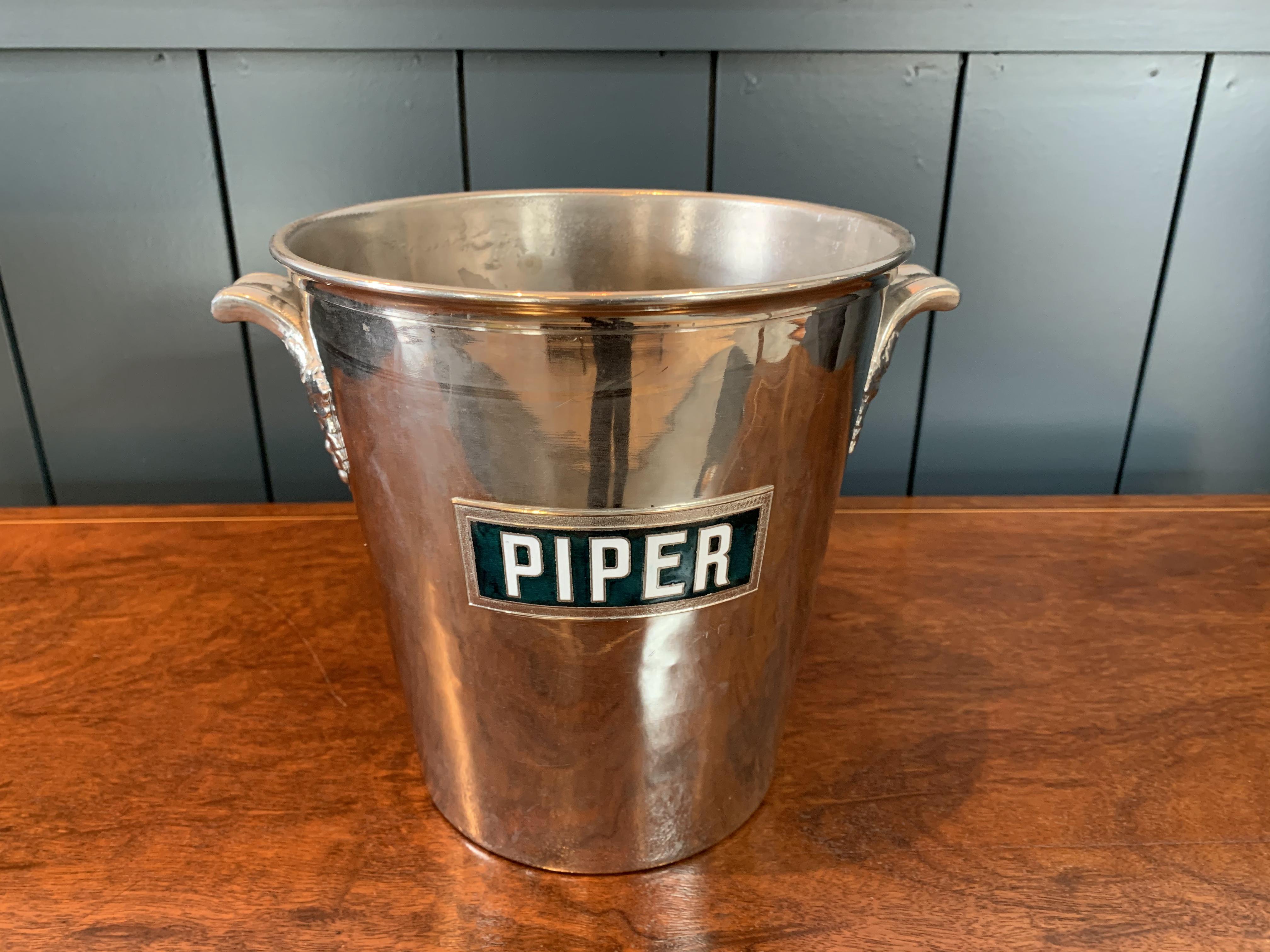 metal champagne bucket