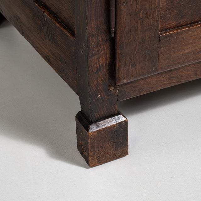 Oak Buffet in Original Patina, Antique, France, Circa 1860 For Sale - Image 14 of 15