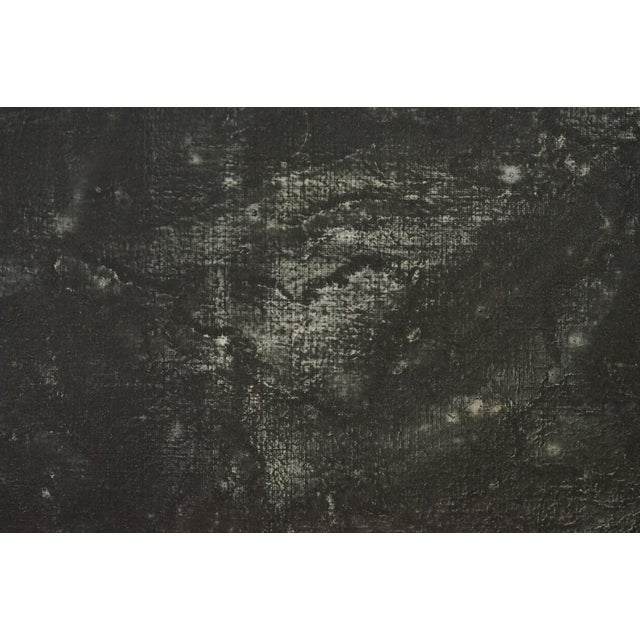 Paul Mathey, Monochrome Artwork, Acrylic on Canvas, 1986 For Sale - Image 3 of 10