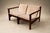 Michel Arnoult “Ouro Preto” Modular Loveseat / Pair of Open-Arm Lounge Chairs in Imbuia, Brazil, 1960s — Convertible Two-in-One Design For Sale - Image 13 of 18