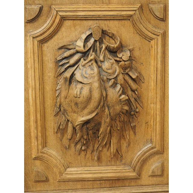19th Century Bleached French Oak Hunt Enfilade, Circa 1880 For Sale - Image 10 of 18