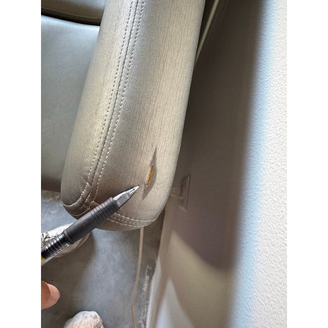 1984 Set of Six Postmodern Dining Chairs by Vladimir Kagan for Preview For Sale - Image 10 of 12