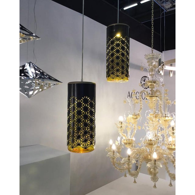 Antares Suspension Light in Bronze and Brass by Aggiolight For Sale - Image 11 of 12