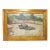 Oil on Board Painting of Pigs, Signed Julia s.g. Porter For Sale