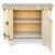 Ivory Italian Neo-Classical Style Hand Painted Faux Marble Top Cabinet / Credenza / Sideboard For Sale - Image 8 of 8