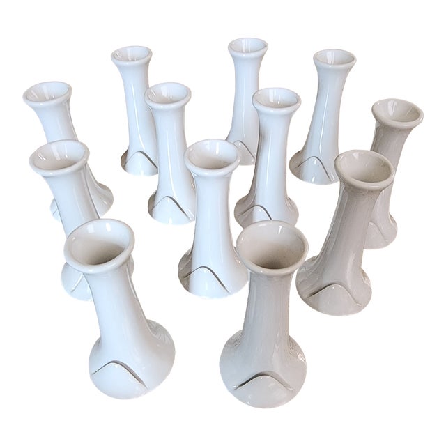 Bud Vase Place Card Holders Twelve For Sale