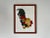 70's Vintage Hand Embroidery Rooster Wall Art For Sale - Image 12 of 12