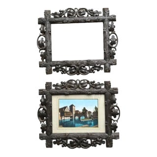 Pair of Late 19th Century Black Forest Frames For Sale
