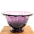 Mid-Century Modern Early 20th Century Mid Century Modern Fostoria Floral Etched Amethyst Glass Century Pedestal Serving Bowl For Sale - Image 3 of 10