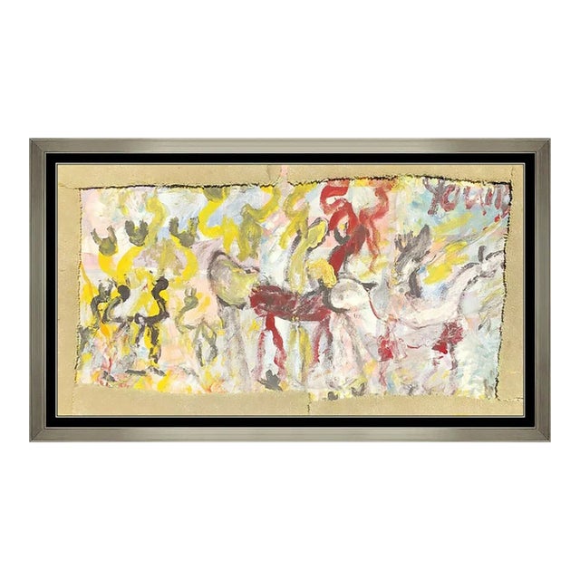 Late 20th Century Fires in the Street, Purvis Young For Sale