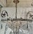 Myran Allan Luxury Lighting Neoclassical Antique Silver Petite Bohemian Crystal Chandelier For Sale In Atlanta - Image 6 of 7