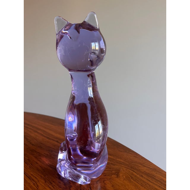 Purple Alexandrite Murano Artwork by Murano, 1960s For Sale - Image 11 of 13