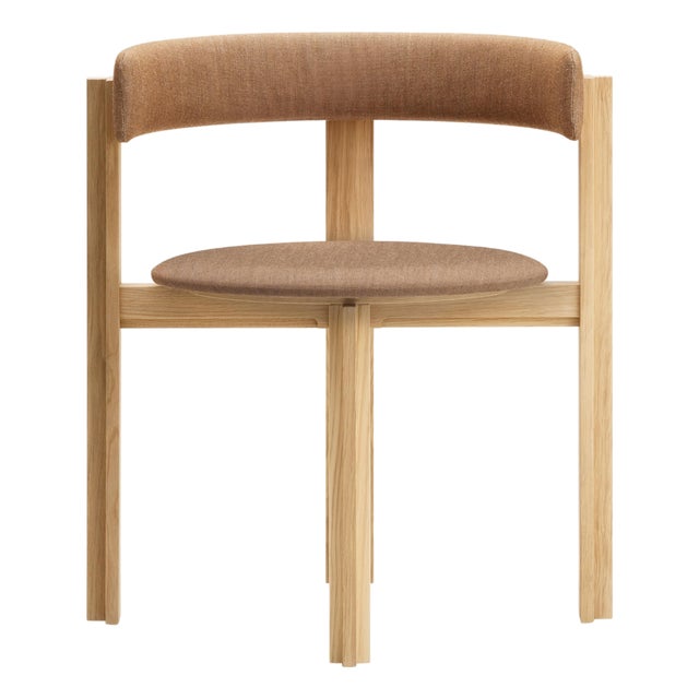 Principal Chair in Oak/Walnut by Bodil Kjaer for Karakter Denmark For Sale