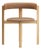 Principal Chair in Oak/Walnut by Bodil Kjaer for Karakter Denmark For Sale